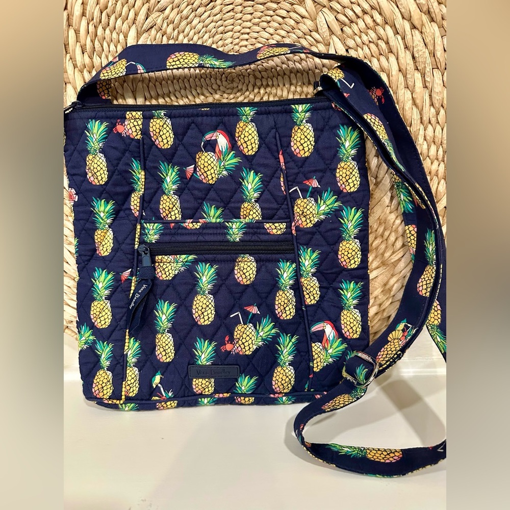 Vera Bradley Hipster Toucan Party Crossbody Bag